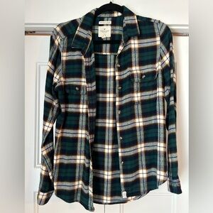 American eagle plaid shirt. Size M